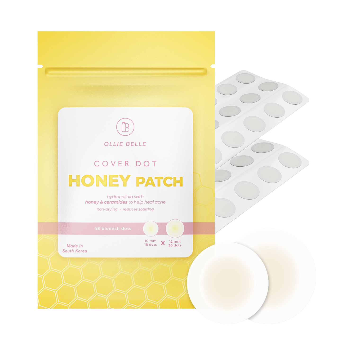 Honey Acne Patch - Heal Spots & Fade Scarring